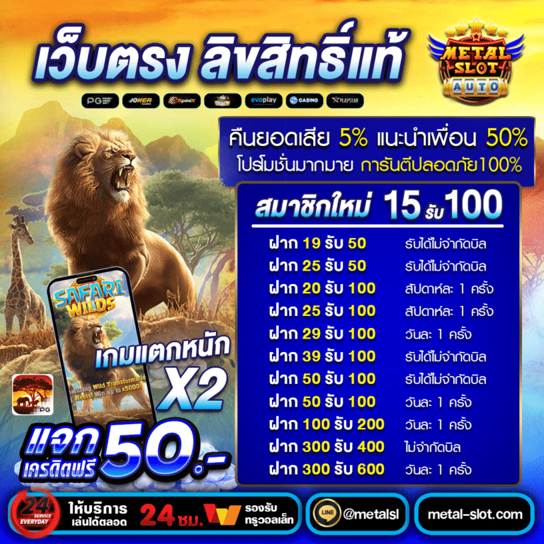 โปรโมชั่น Metalslot